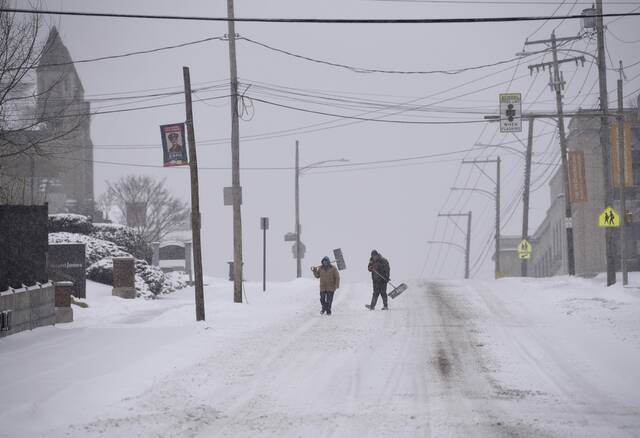 Photos of the day: Fresh snowfall blankets Western Pa.